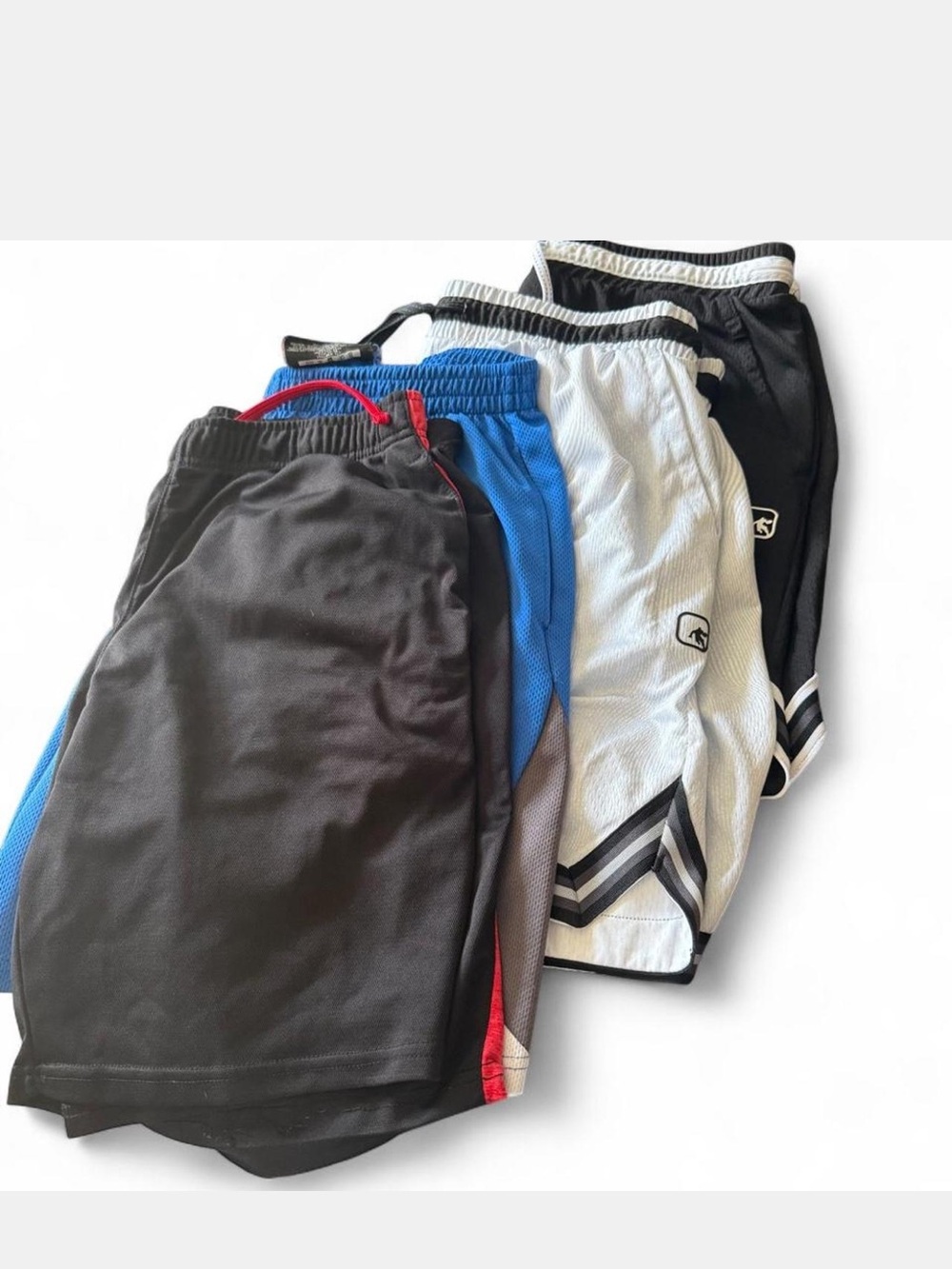 And1 Men's Athletic Shorts - Black, Blue, White